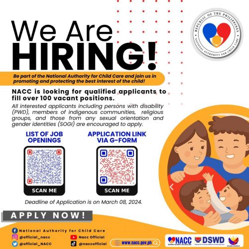 NACC Job Vacancies (Feb 27-March 8, 2023)